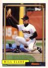 1992 Topps Micro #330 Will Clark Front