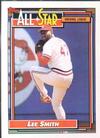 1992 Topps Micro #396 Lee Smith Front