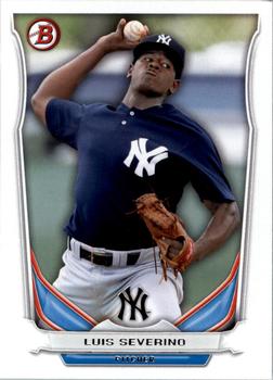 2014 Bowman Draft - Top Prospects #TP-38 Luis Severino Front