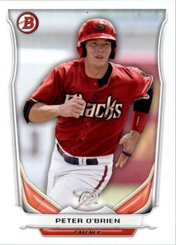 2014 Bowman Draft - Top Prospects #TP-40 Peter O'Brien Front