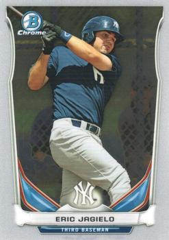 2014 Bowman Draft - Chrome Top Prospects #CTP-51 Eric Jagielo Front