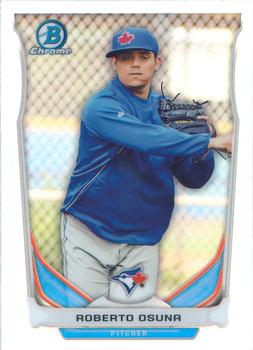 2014 Bowman Draft - Chrome Top Prospects Refractors #CTP-86 Roberto Osuna Front