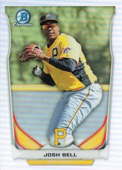 2014 Bowman Draft - Chrome Top Prospects Refractors #CTP-16 Josh Bell Front