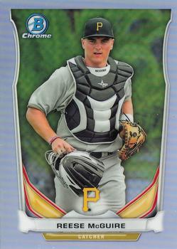 2014 Bowman Draft - Chrome Top Prospects Refractors #CTP-23 Reese McGuire Front