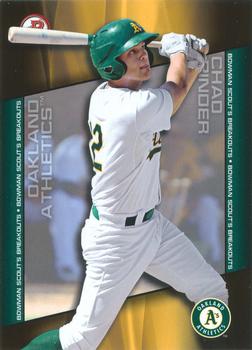 2014 Bowman Draft - Scouts Breakout #BSB-CP Chad Pinder Front