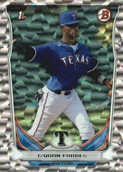 2014 Bowman Draft - Silver Ice #DP56 Ti'Quan Forbes Front
