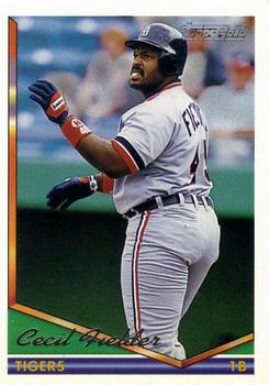 1994 Topps - Gold #190 Cecil Fielder Front