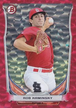 2014 Bowman Draft - Top Prospects Red Ice #TP-52 Rob Kaminsky Front