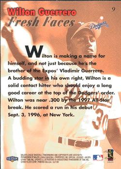 1997 Sports Illustrated #9 Wilton Guerrero Back