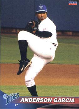 2006 Choice Norfolk Tides #13 Anderson Garcia Front