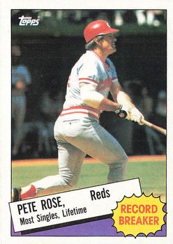 1985 Topps #6 Pete Rose Front