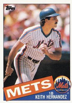 1985 Topps #80 Keith Hernandez Front