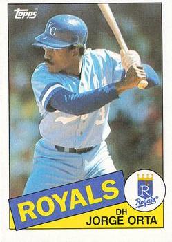 1985 Topps #164 Jorge Orta Front