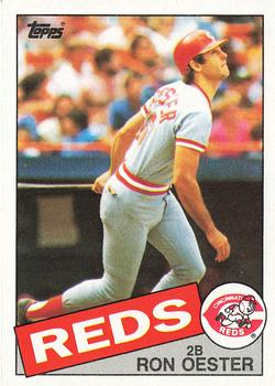 1985 Topps #314 Ron Oester Front