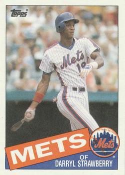 1985 Topps #570 Darryl Strawberry Front