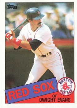 1985 Topps #580 Dwight Evans Front