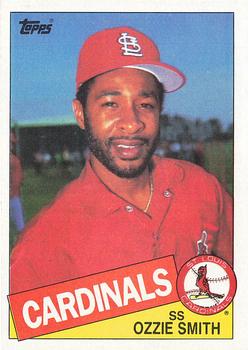 1985 Topps #605 Ozzie Smith Front