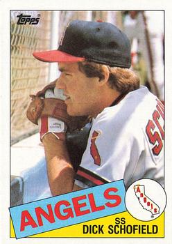 1985 Topps #629 Dick Schofield Front