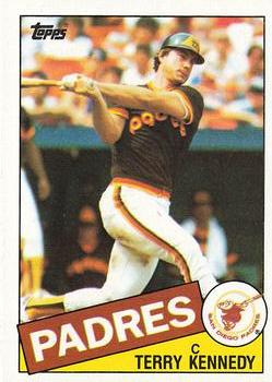 1985 Topps #635 Terry Kennedy Front