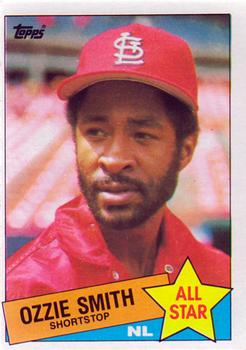1985 Topps #715 Ozzie Smith Front