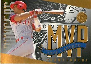 1994 Leaf - MVP Contender Gold Collection #AL2 Jose Canseco Front