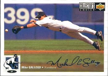 1994 Collector's Choice - Silver Signature #104 Mike Gallego Front