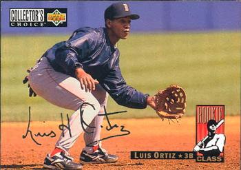1994 Collector's Choice - Silver Signature #15 Luis Ortiz Front
