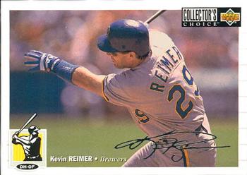 1994 Collector's Choice - Silver Signature #237 Kevin Reimer Front