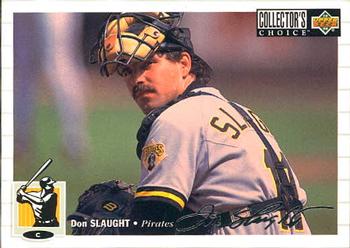 1994 Collector's Choice - Silver Signature #259 Don Slaught Front
