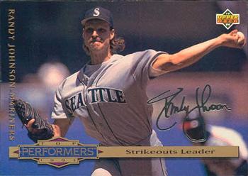1994 Collector's Choice - Silver Signature #307 Randy Johnson Front
