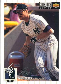 1994 Collector's Choice - Silver Signature #380 Wade Boggs Front