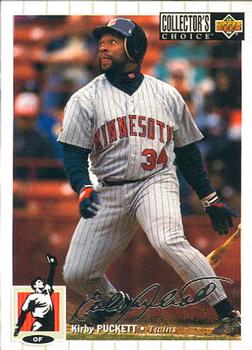 1994 Collector's Choice - Silver Signature #425 Kirby Puckett Front