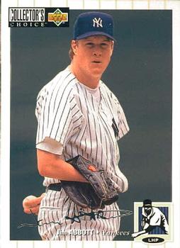 1994 Collector's Choice - Silver Signature #450 Jim Abbott Front