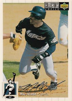 1994 Collector's Choice - Silver Signature #361 Mike Felder Front