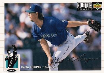 1994 Collector's Choice - Silver Signature #516 Bobby Thigpen Front