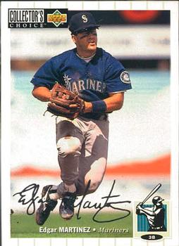 1994 Collector's Choice - Silver Signature #480 Edgar Martinez Front