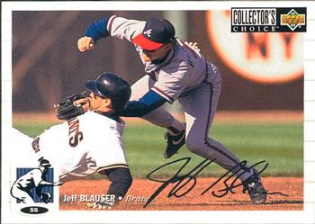 1994 Collector's Choice - Silver Signature #53 Jeff Blauser Front