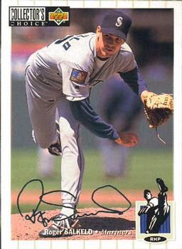 1994 Collector's Choice - Silver Signature #589 Roger Salkeld Front