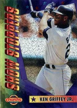 1994 Pinnacle Church's Hometown Stars - Show Stoppers #3 Ken Griffey Jr. Front