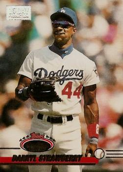 1993 Stadium Club - First Day Production #398 Darryl Strawberry Front