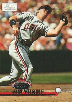 1993 Stadium Club - First Day Production #8 Jim Thome Front