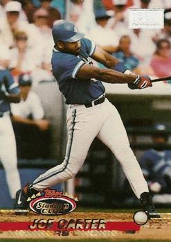 1993 Stadium Club - First Day Production #749 Joe Carter Front