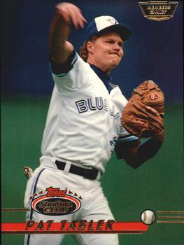 1993 Stadium Club - Members Only #160 Pat Tabler Front