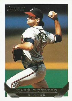 1993 Topps - Gold #8 Mark Wohlers Front