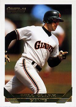1993 Topps - Gold #10 Will Clark Front