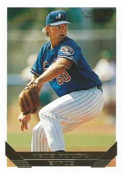 1993 Topps - Gold #432 Pete Young Front