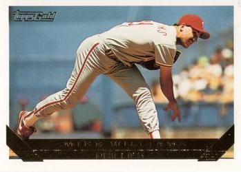 1993 Topps - Gold #99 Mike Williams Front