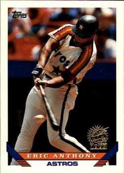 1993 Topps - Inaugural Marlins #89 Eric Anthony Front