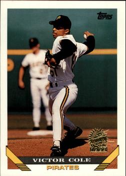 1993 Topps - Inaugural Marlins #453 Victor Cole Front