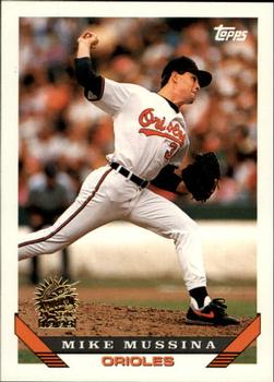 1993 Topps - Inaugural Marlins #710 Mike Mussina Front